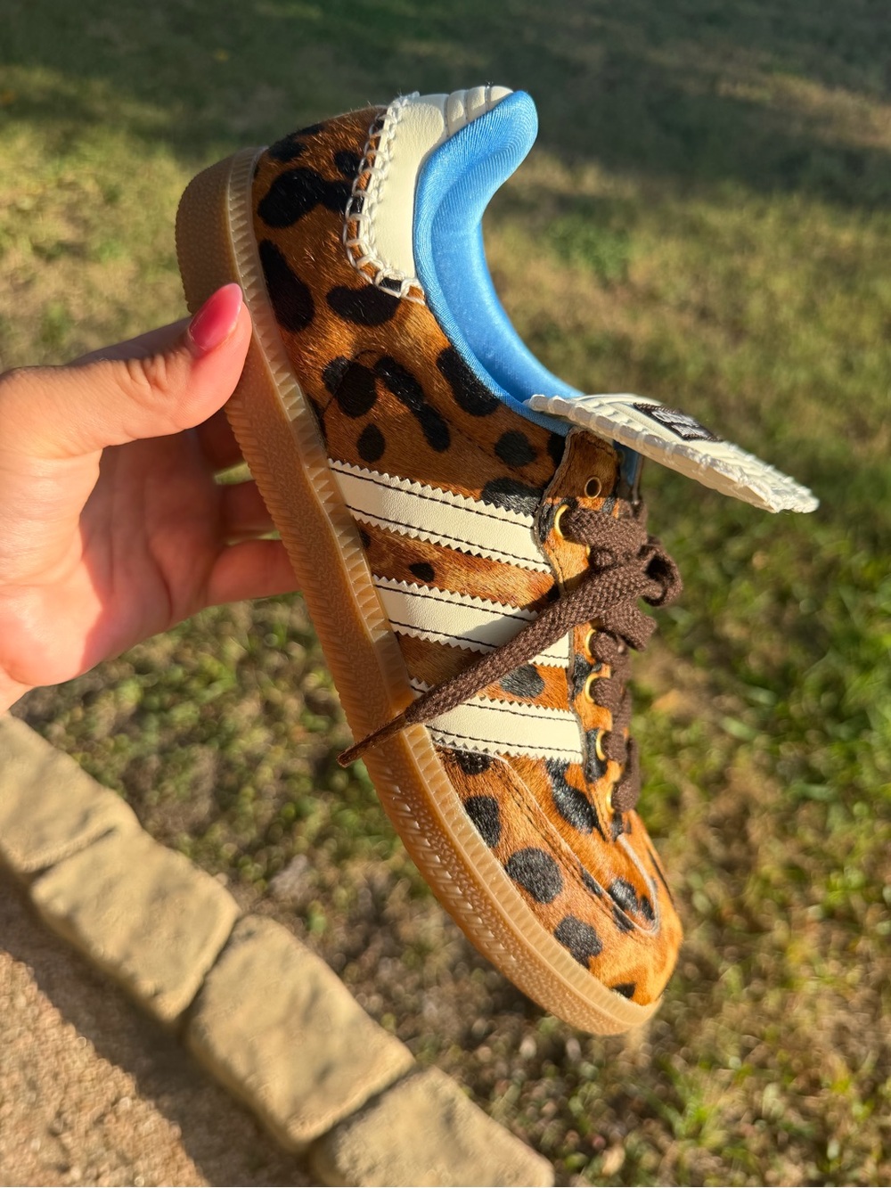 Wales Bonner x Adidas Samba Pony Leo - Picture 9 of 9